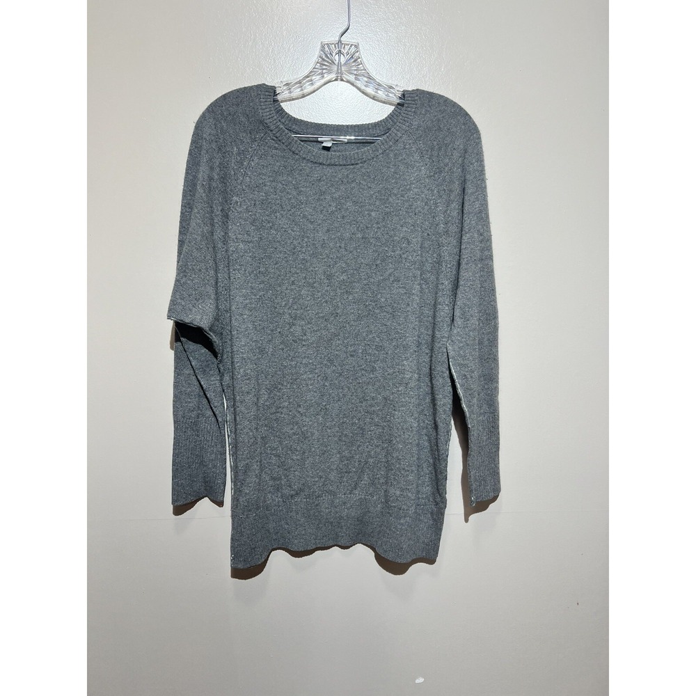 Halogen Wool Cashmere‎ Blend Sweater Women's Gray Size Medium